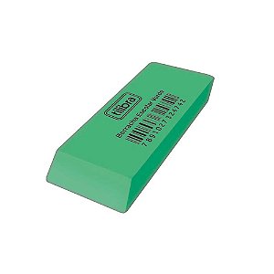 Borracha Escolar Verde Grande - Tilibra