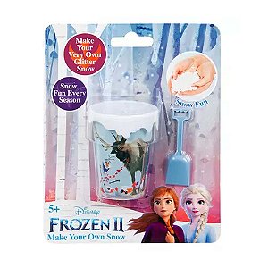 Kit Faça você mesmo Neve com Glitter - Frozen