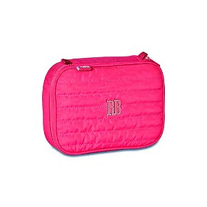 Estojo Escolar Box Rosa Grande Rebecca Bonbon - AVARIA