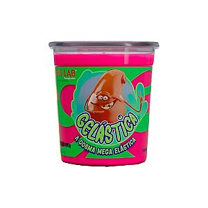 Gosma Slime Rosa Pink 180g Gelástica Mega Elástica