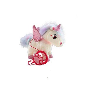 Unicórnio Pelúcia Bichinhos Amigos C/ Funções - Zoop Toys