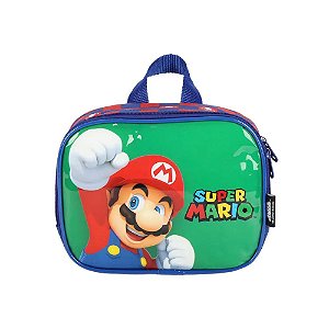 Lancheira Térmica Super Mario Verde - Luxcel