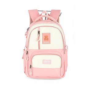 Mochila de Costas Premium Smile Salmão - UP4YOU