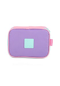 Estojo escolar Box Candy Color Up4You Roxo e Rosa