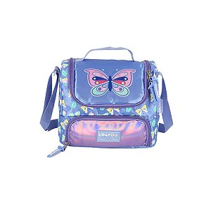 Lancheira escolar infantil Térmica Borboletas Violeta-UP4YOU