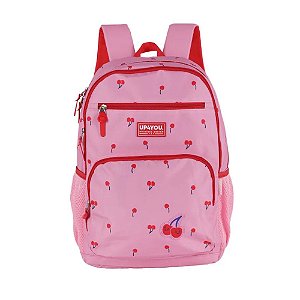 Mochila escolar de Costas Cherry Rosa juveni lUP4YOU Luxcel