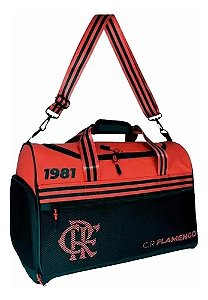 BOLSA FLAMENGO MEIA VIAGEM PRETA COM DOURADO - CLIO