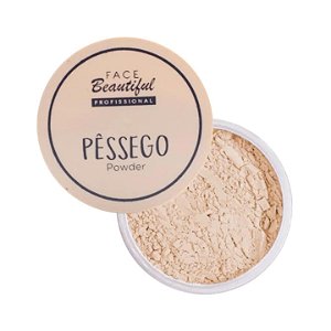 PÓ FACIAL PÊSSEGO 10gr FACE BEAUTIFUL
