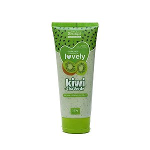 ESFOLIANTE CORPORAL BISNAGA KIWI E CHA VERDE - LOVELY