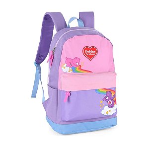 Mochila de Costas Ursinhos Carinhosos Lilás - LUXCEL