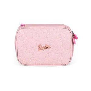 Estojo Box 100 Pens Organizador Barbie Rosa - Luxcel
