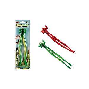 BRINQUEDO ESTICA E PUXA FLY FROG COR SORTIDO - ZOOP TOYS