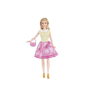 BONECA NATHALY SORTIDA VESTIDO MÁGICO - ZOP TOYS