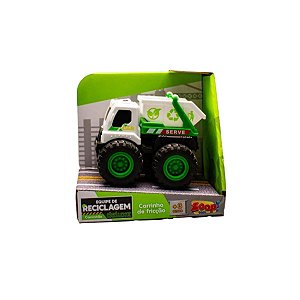 CAMINHÃO TRUCK EQUIPE RECICLAGEM SORTIDO FRICÇÃO - ZOOP TOYS