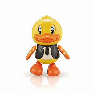 BRINQUEDO INFANTIL PATO DANÇARINO SOM LUZ E MOVIMENTO ZOOP TOYS