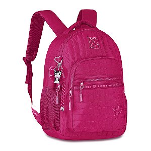MOCHILA DE COSTAS C/ CHARMES AJUSTÁVEIS - REBECCA BONBON