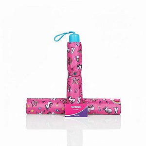 Guarda Chuva Rosa em Metal Resistente - Semax