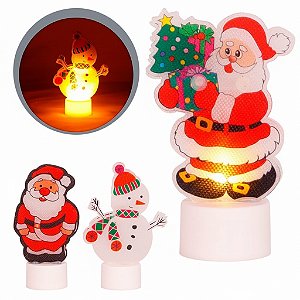 LUMINÁRIA DE MESA LED ENFEITE NATALINO SORTIDOS - ZEIN