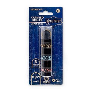 CARIMBO ROLLER HARRY POTTER AUTOTINTADO 3 CORES - LEOELEO