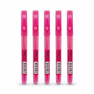 5un MARCA-TEXTO ROSA CHANFRADO - JOCAR OFFICE