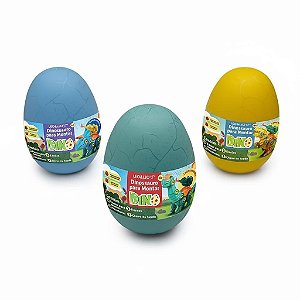 DINOSSAURO PARA MONTAR C/ LANÇA DARDOS SORTIDOS - LEO&LEO