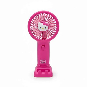 MINI VENTILADOR HELLO KITTY C/ SUPORTE DE CELULAR - LETRON