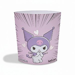 LUMINÁRIA LED LILÁS KUROMI EM PAPEL - LETRON