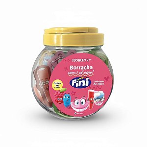 KIT 5Un BORRACHA DECORADA C/ AROMA FINI SORTIDO - LEO&LEO