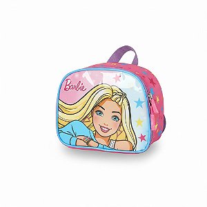 LANCHEIRA TÉRMICA ESCOLAR AZUL NÁILON BARBIE - UP4YOU