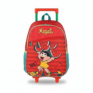 MOCHILA CARRINHO VERMELHO MAGALI TURMA DA MÔNICA - LUXCEL