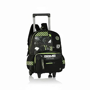 MOCHILA DE CARRINHO PRETA GAME MODE - CLIO