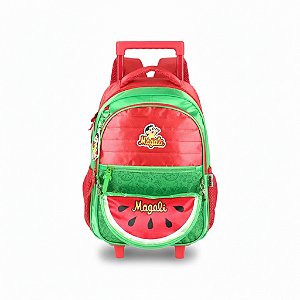 MOCHILA CARRINHO C/ BOLSINHA MAGALI VERMELHO - LUXCEL