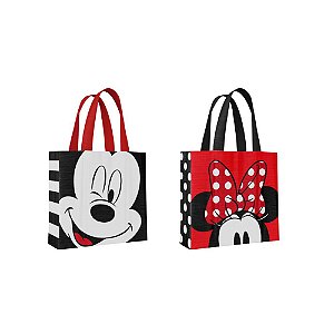 SACOLA RECICLÁVEL MICKEY & MINNIE SORTIDO - SEMAX