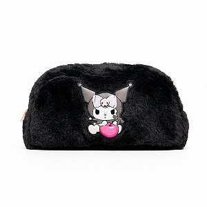 ESTOJO ESCOLAR KUROMI TWEEN PRETO PELÚCIA  - XERYUS