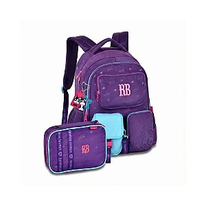 KIT rebecca bonbon Mochila Costas+ Estojo MIX infantil