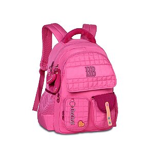 MOCHILA COSTAS PLUSH DREAMS ROSA 17,5" - REBECCA BONBON