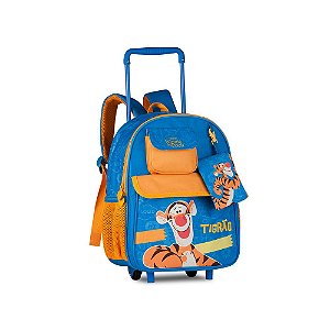 MOCHILA CARRINHO DISNEY TIGRÃO ORIGINAL AZUL - CLIO