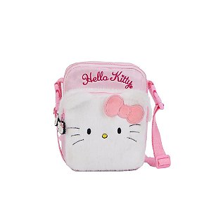 BOLSA LATERAL PELÚCIA HELLO KITTY PASSEIO XERYUS ORIGINAL