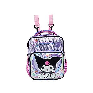 LANCHEIRA ESCOLAR METALIZADA KUROMI ORIGINAL XERYUS