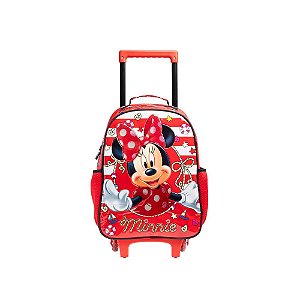 MOCHILA CARRINHO ESCOLAR MINNIE X - XERYUS