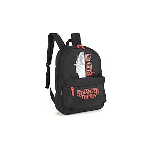 Mochila Stranger Things Preto E Branco MS46068SA-BR