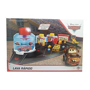 Lava Rápido Disney Carros McQueen E Cruz Brinquedo Infantil
