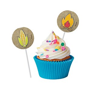 Bandeirinha Para Docinhos Decoracao Para Festa Junina 8 Un