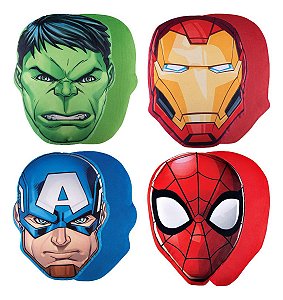 Almofadas Marvel Super Heróis Avengers Infantil Decorações
