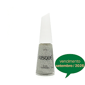 Esmalte Risqué | Efeito Glitter – As Mil Purpurinas