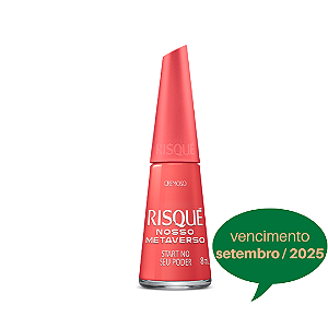 Esmalte Risqué | Nosso Metaverso – Start No Seu Poder