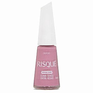 Esmalte Risqué | Cremoso - Clima Tenso Entre as Rosas