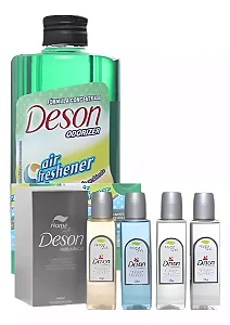 Aspirador Rainbow Odorizer 475ml + 4 Unid Fragrâncias 120ml