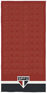 Toalha de Banho Oficial São Paulo FC Conforto Tricolor Futebol ! 1,40 X 0,70