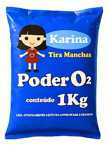 Tira Manchas Poder 02 em Pó para roupas brancas e coloridas 1kg